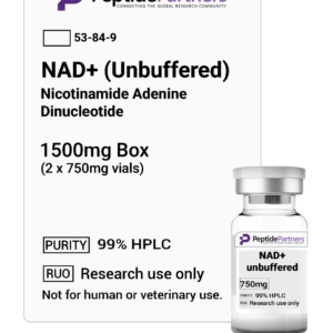 NAD+ Unbuffered (750mg vials)